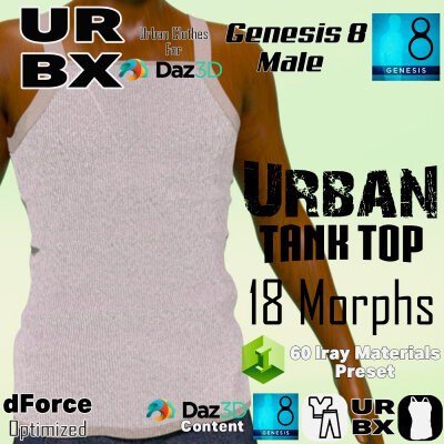 URBX-G8M-dForce Urban Tank Top by wentley