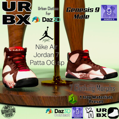 URBX-G9M-Jordan 7 Patta OG SP