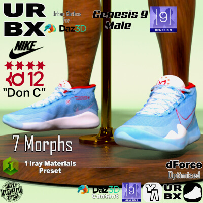 URBX-G9M-Nike Kd 12 &quotDon C&quot