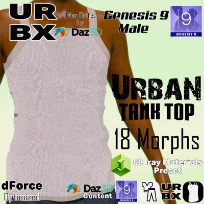 URBX-G9M-dForce Urban Tank Top