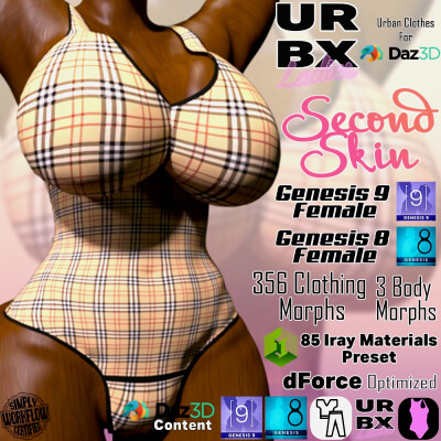 URBX Ladies-G8F/G9F-Second skin