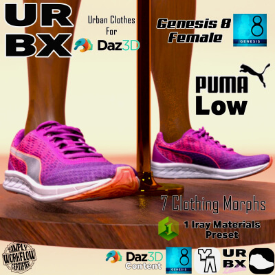 URBX Ladies-G8F-Puma Low