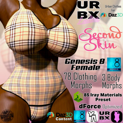 URBX Ladies-G8F-Second Skin dForce