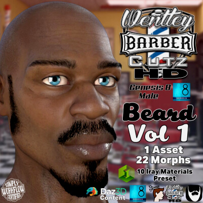 Wentley Barber Cutz HD-G8M-Beard Vol 1