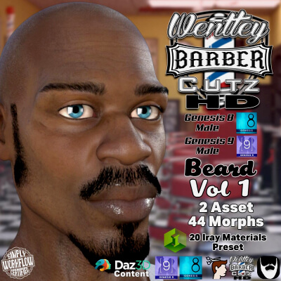 Wentley Barber Cutz HD-G8M/G9M-Beard Vol 1