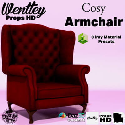 Wentley&rsquos Props HD-Cosy Armchair