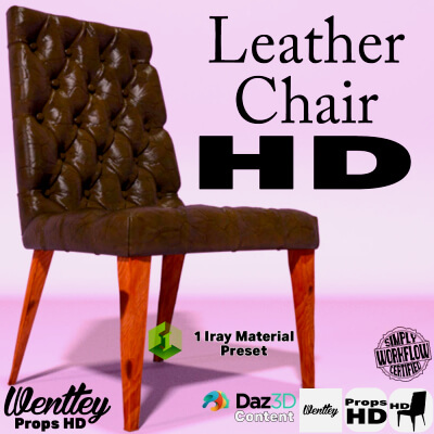 Wentley&rsquos Props HD-Leather Chair HD