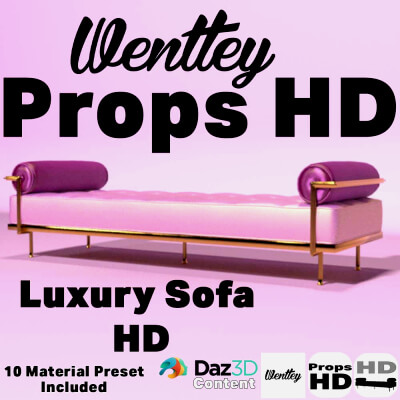 Wentley&rsquos Props HD-Luxury Sofa HD