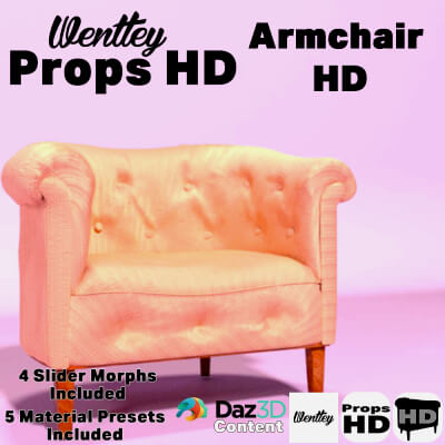 Wentley&rsquos Props HD-Armchair HD