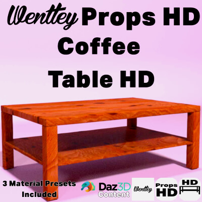 Wentleys Props HD-Coffee Table HD