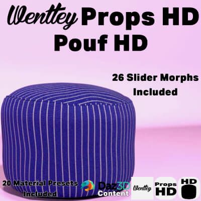 Wentleys Props HD-Pouf HD