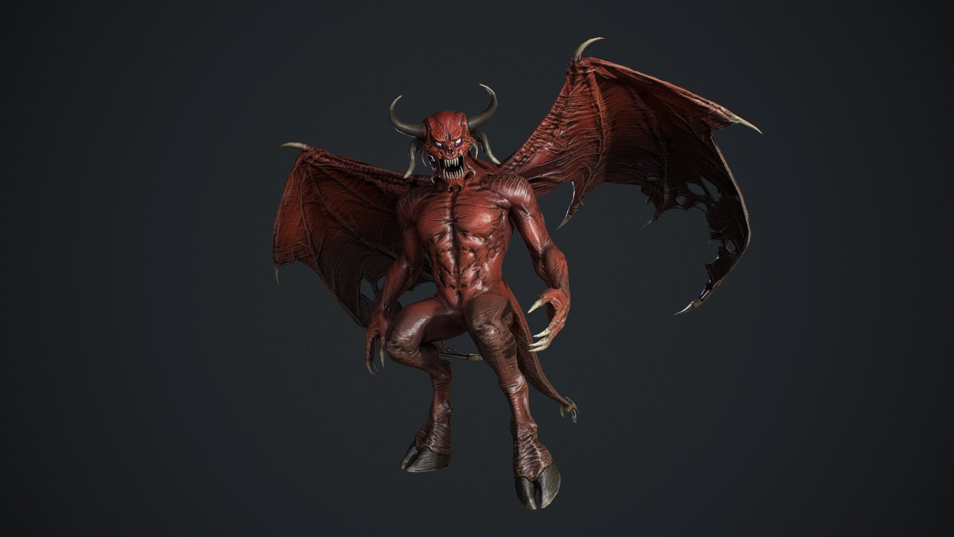 3d demon. Статуя демон zbrush. 3d demon. Вапула демон. 3d модельки персонажа демон парень.