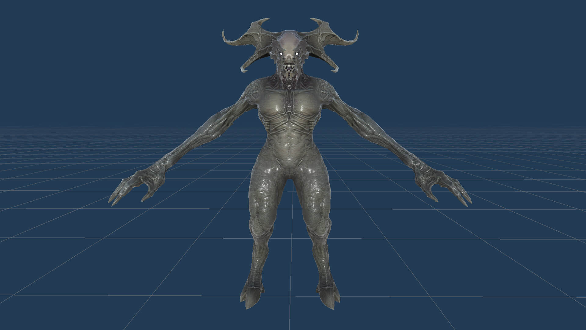 Demon Character 2 - 3D Model by Wernerkurt