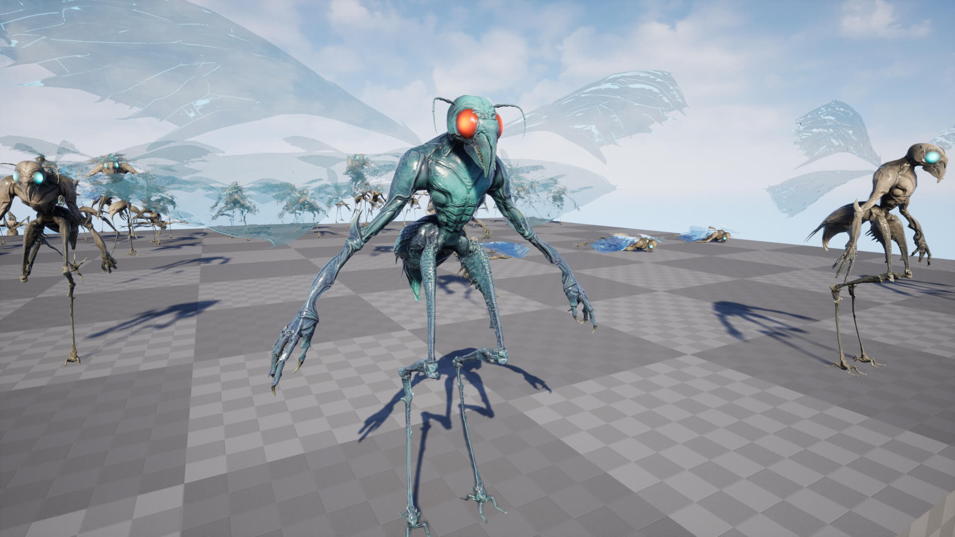 Insect Creature 3 - 3D Model by Wernerkurt