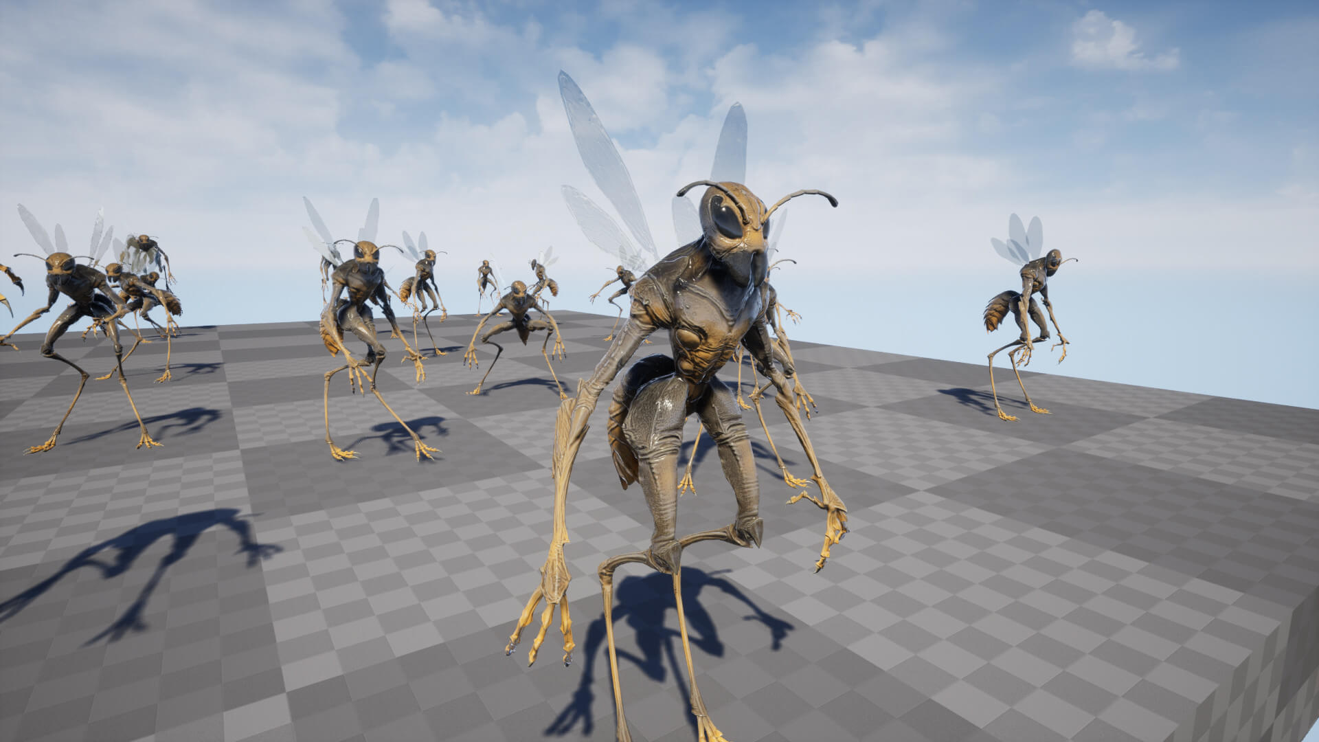 Insect Creature - 3D Model by Wernerkurt