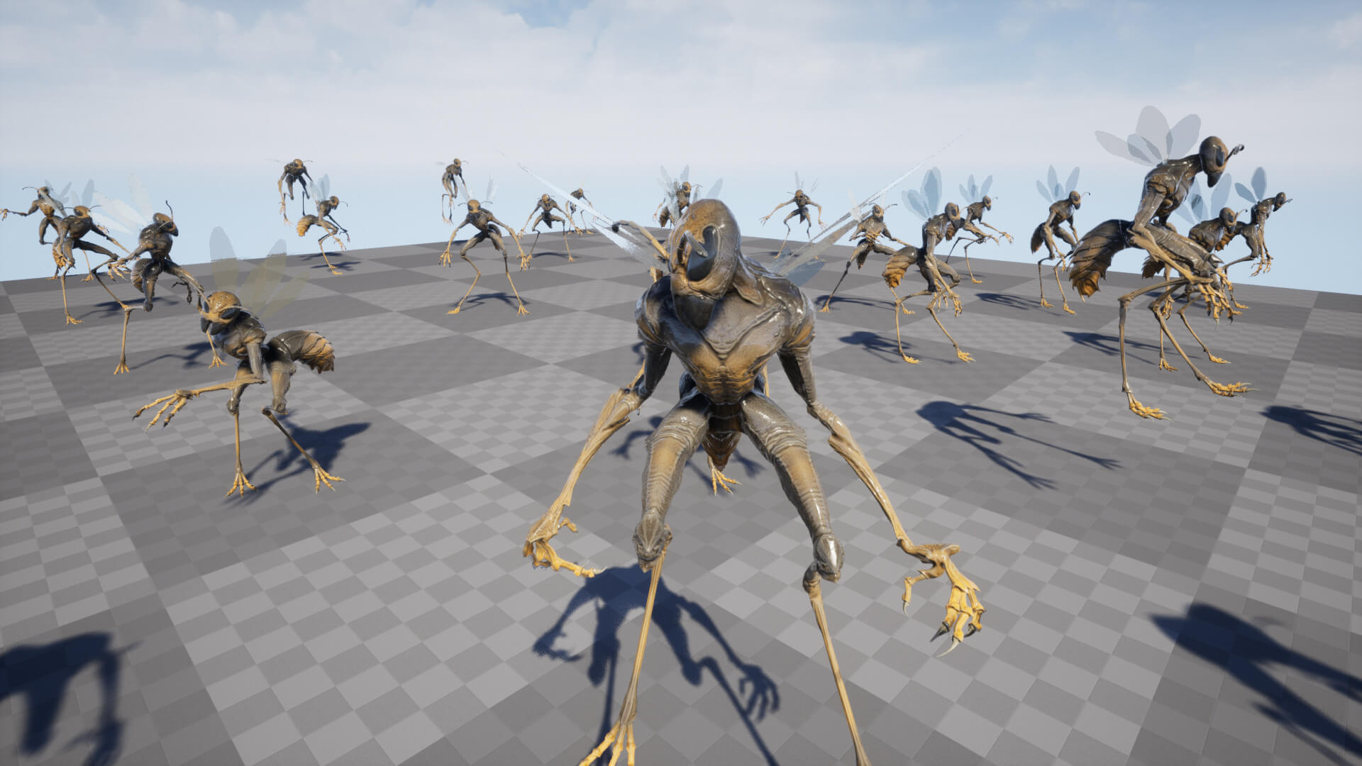 Insect Creature - 3D Model by Wernerkurt