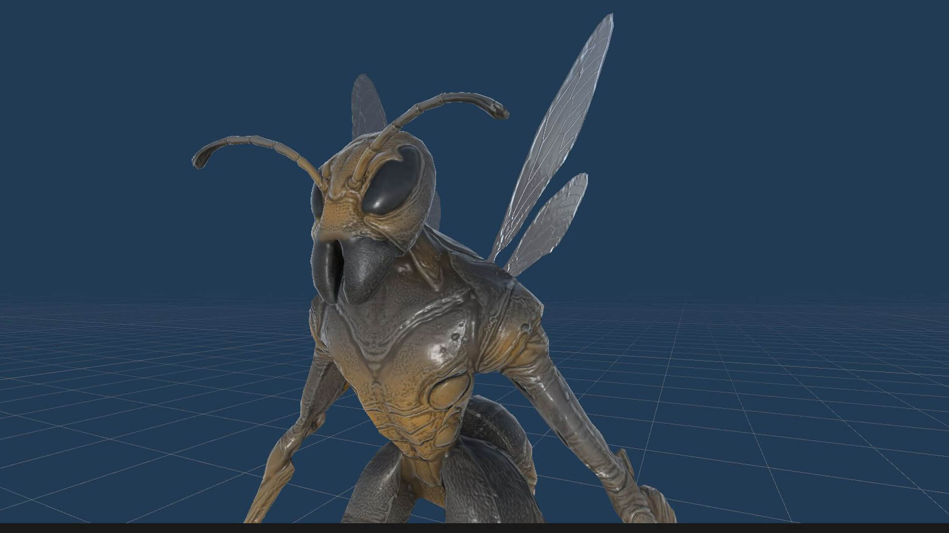 Insect Creature - 3D Model by Wernerkurt