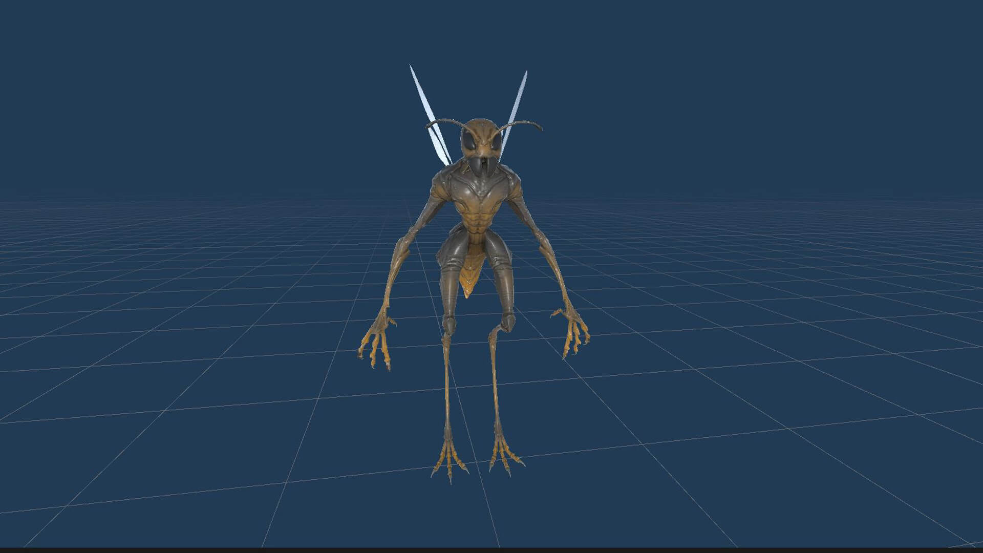 Insect Creature - 3D Model by Wernerkurt