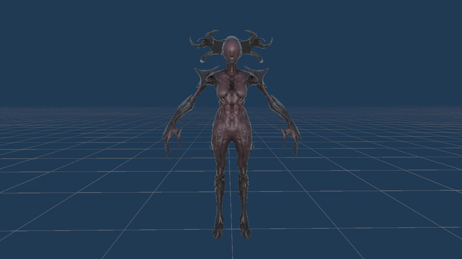 Monster 11 Game Ready - 3D Model by Wernerkurt