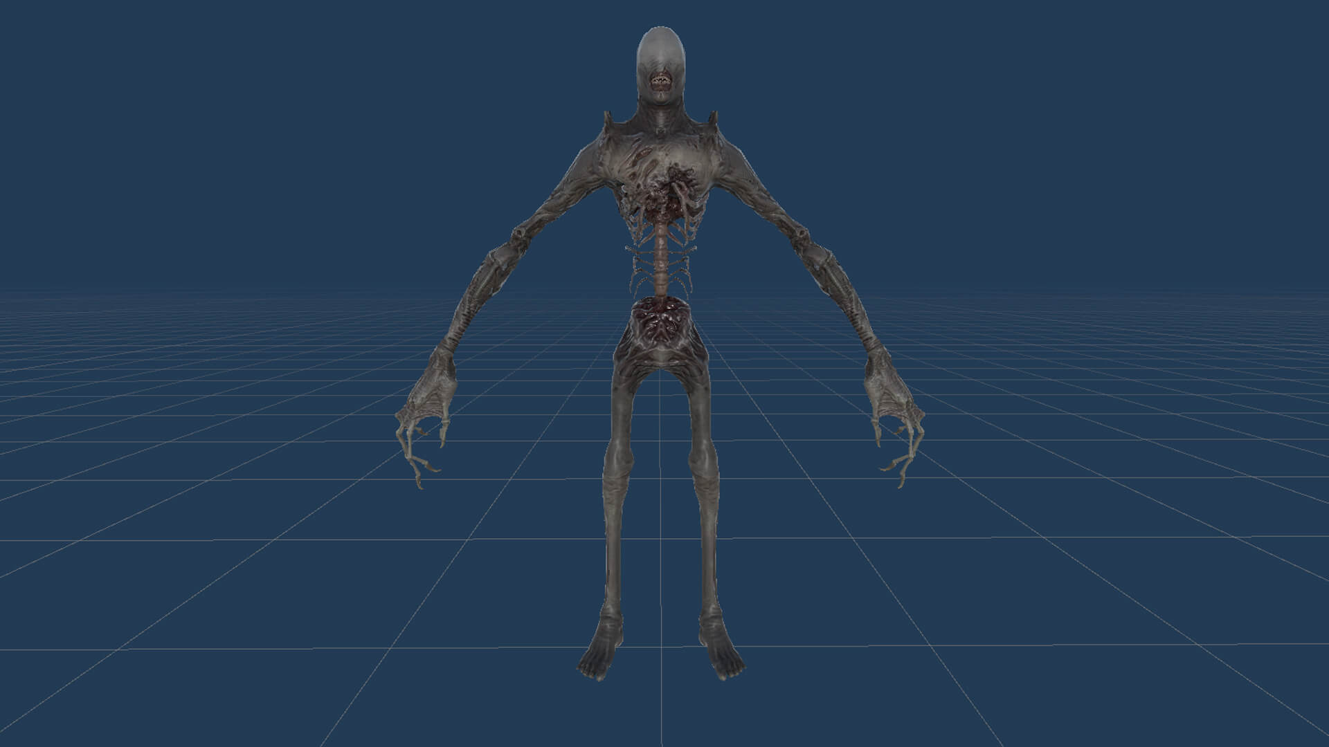 Monster 2 low poly - 3D Model by Wernerkurt