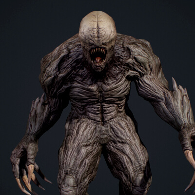 Monster 4 Low Poly