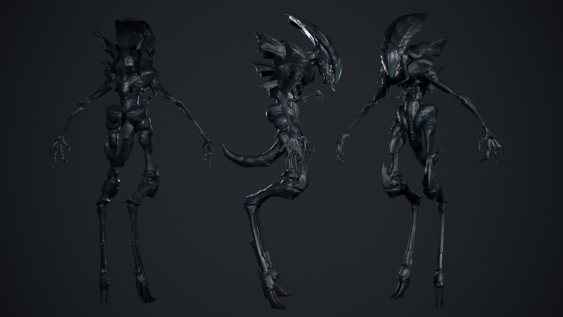 Monster Insect Low Poly - 3D Model by Wernerkurt
