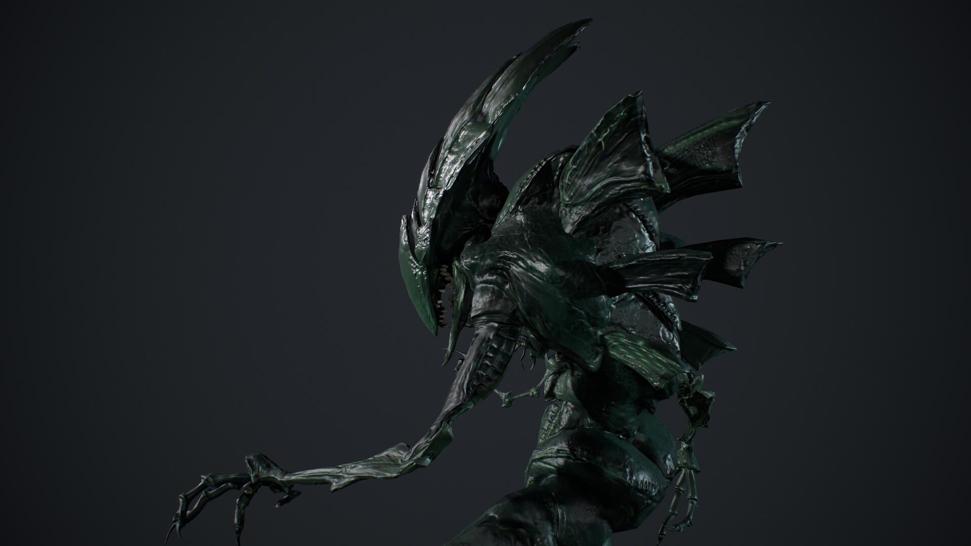 Monster Insect Low Poly - 3D Model by Wernerkurt