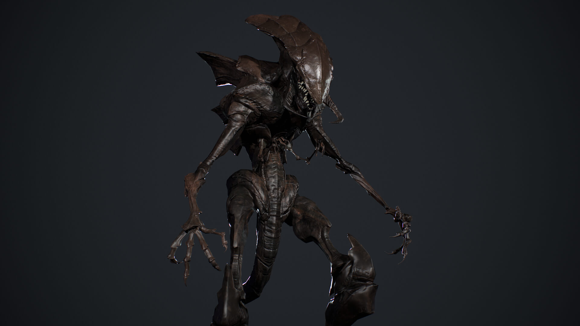 Monster Insect Low Poly - 3D Model by Wernerkurt