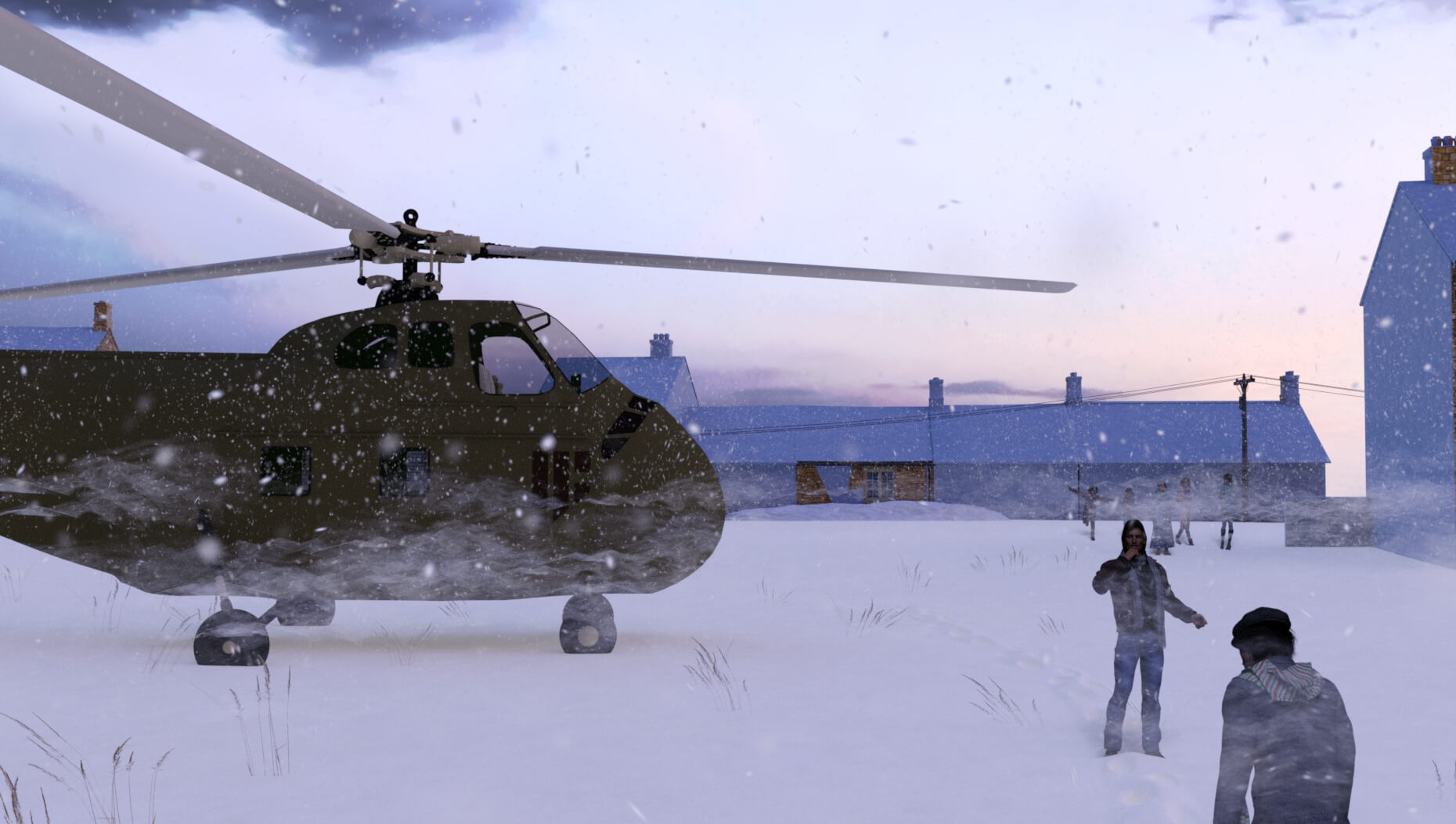 A Memory of 63. 3D Render, Digital Art by westcala1c