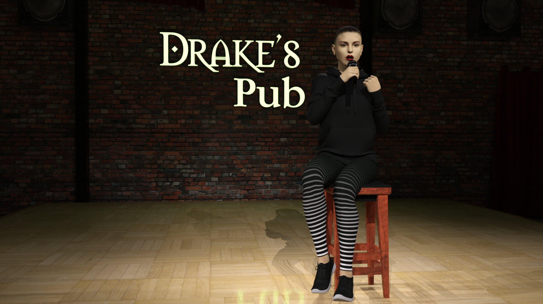 Sinead Entertains 3d Render Digital Art By Westcala1c