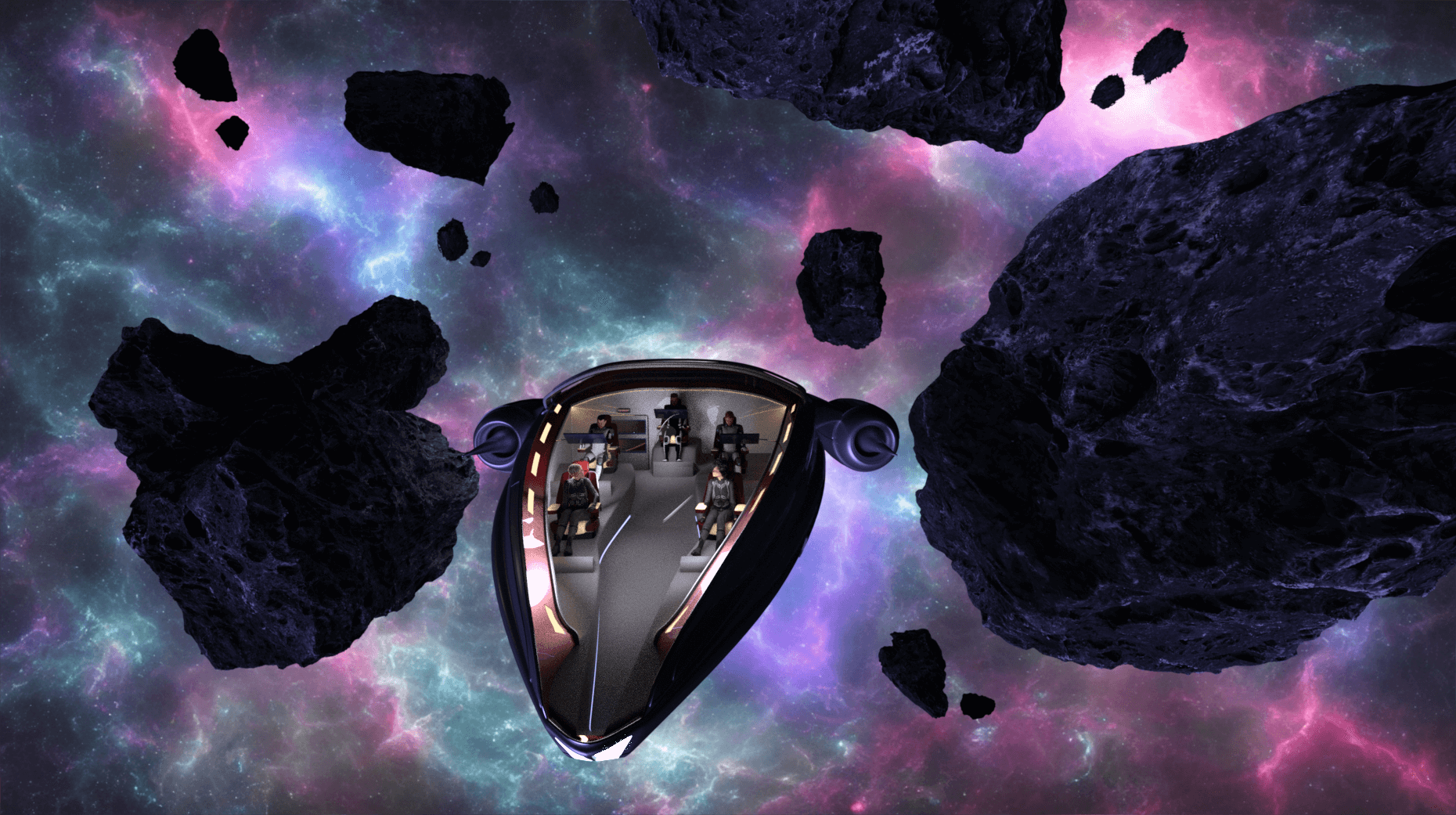 Threading the Needle. 3D Render RenderHub Gallery