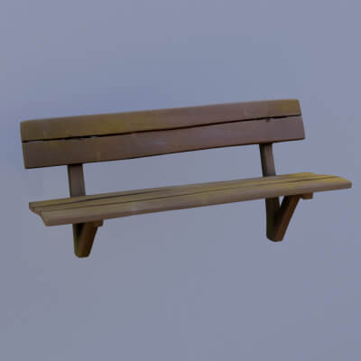 AI-Generated Bench