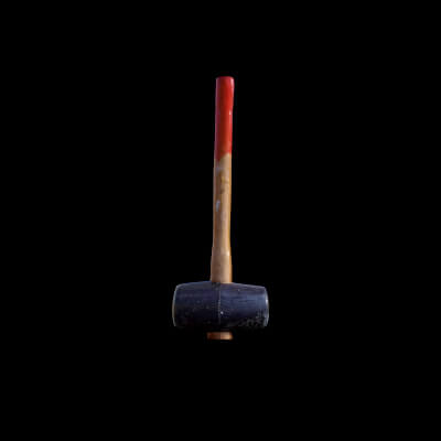 AI-Generated Wooden Mallet