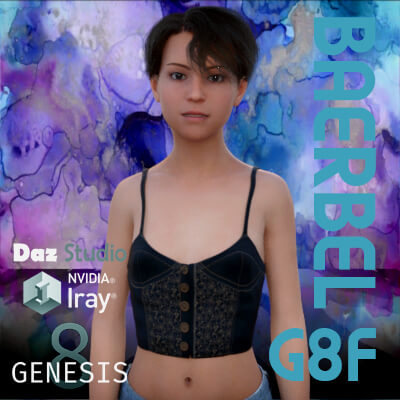 Baerbel 8 for Genesis 8 Female