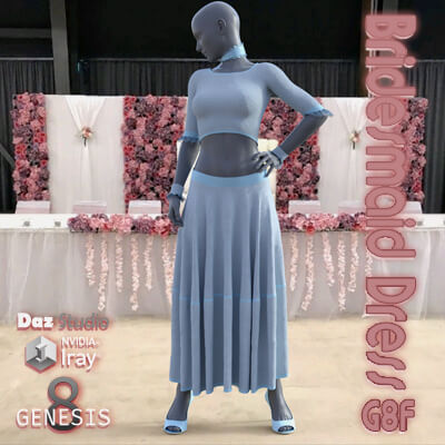 Bridesmaid Dress G8F