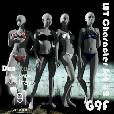 Character Morphs Set 2 for Genesis 9