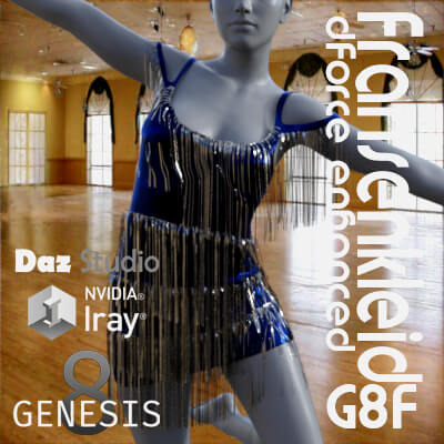 Fransenkleid for G8F