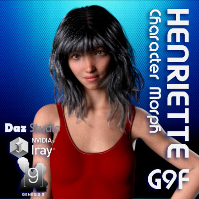 Henriette Morph for Genesis 9 Female