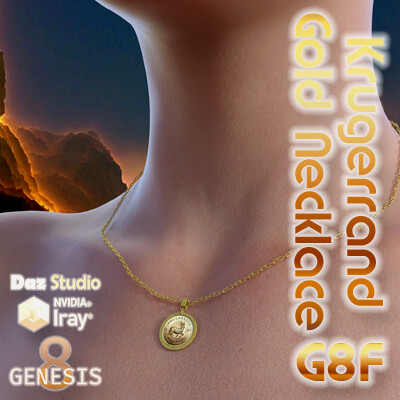Krugerrand Necklace G8F