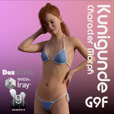 Kunigunde Morph for Genesis 9 Female