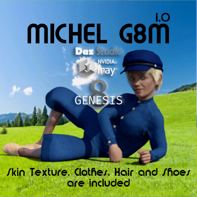 Michel for Genesis 8 Male by wildthing