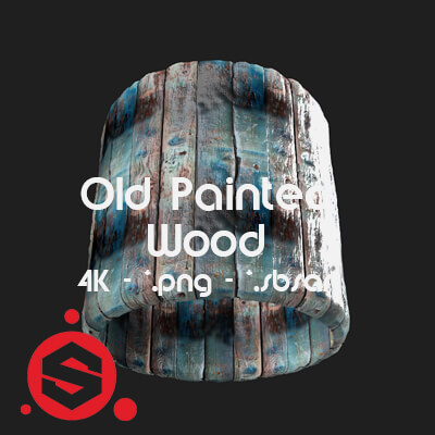 Old Painted Wood