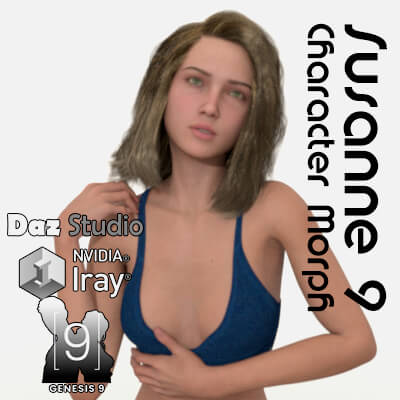 Susanne Character Morph for Genesis 9