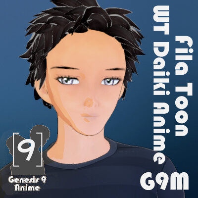 WT Daiki for G9 Anime Masculine by wildthing