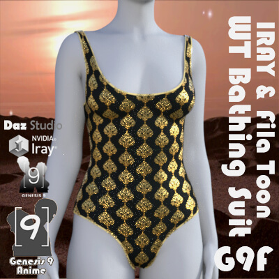 WT Toon Bathing Suit G9F