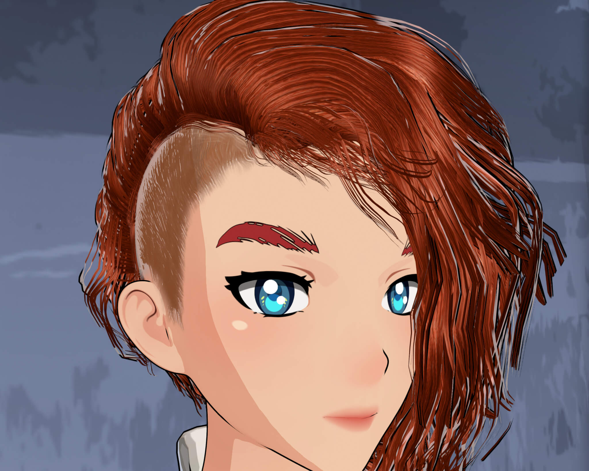 WT Toon Brows Set No.2 for G9 Anime - Daz Content by wildthing
