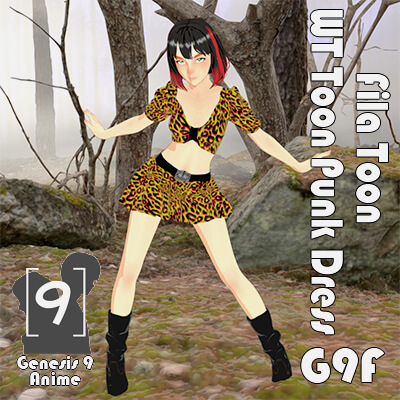 WT Toon Punk Dress for G9F