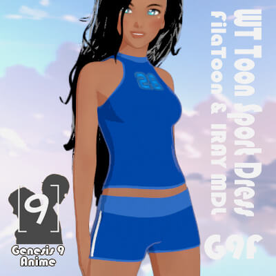 WT Toon Sport Dress for G9F by wildthing