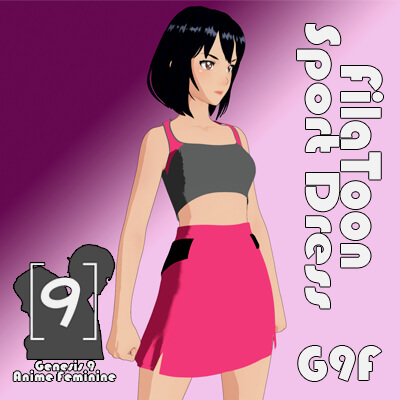 WT Toon Sport Dress for G9F