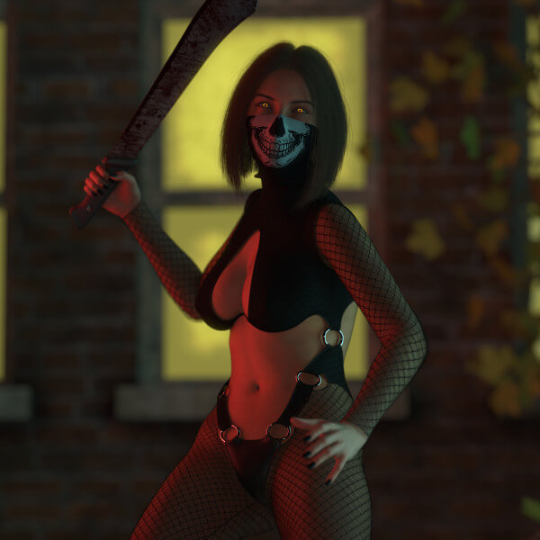 Skullmask Machete